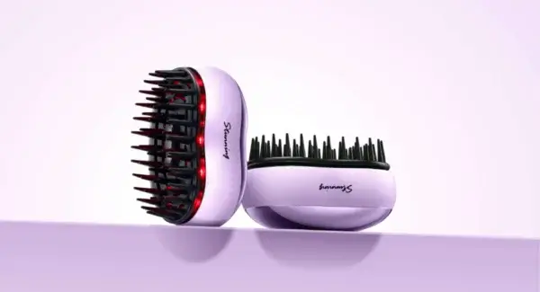 Jnker Portable Eletrical Scalp Massage Comb Purple 02