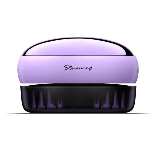 Jnker Portable Eletrical Scalp Massage Comb Purple 02