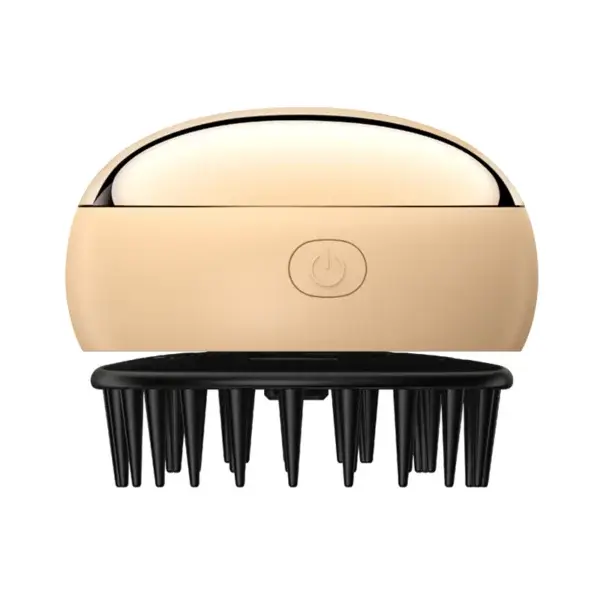 Jnker Portable Eletrical Scalp Massage Comb Golden 05